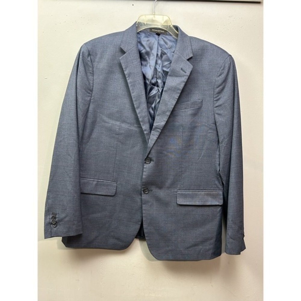 Banana Republic Blazer Mens 46R Plaid Slim Fit Sport Coat Jacket Office